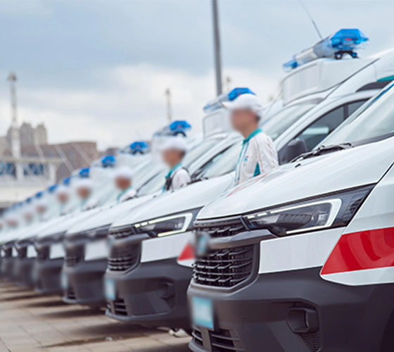 徽县服务车队展示